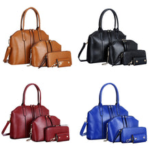 3 pcs leather bags women's hbags women messenger bag purse Key cases famousluxury crossbody Shoulder Bag for girls ILML