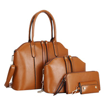3 pcs leather bags women's hbags women messenger bag purse Key cases famousluxury crossbody Shoulder Bag for girls ILML