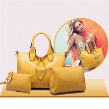 3 pcs Famous Women Bag Messenger Bags PU Leather Luxury Women Hbags designer Bag Sac Femme ILML