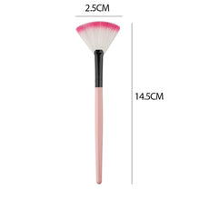 3pcs GUJHUI Professional Fan-shaped makeup brushes Eyeshadow eyebrow pinceaux maquillage Blush Brush Foundation make up brushes ILML