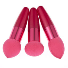 3pcs Professional makeup brushes Liquid Cream Sponge Powder Foundation Concealer brush cosmetics Lollipop makeup brushes Tools ILML