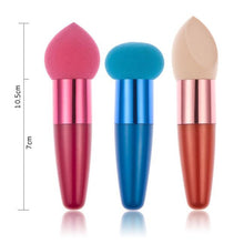 3pcs Professional makeup brushes Liquid Cream Sponge Powder Foundation Concealer brush cosmetics Lollipop makeup brushes Tools ILML