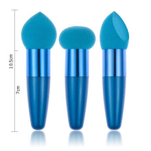 3pcs Professional makeup brushes Liquid Cream Sponge Powder Foundation Concealer brush cosmetics Lollipop makeup brushes Tools ILML