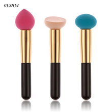 3pcs professional makeup brushes Women Liquid Cream Foundation Concealer Sponge Lollipop make up brushes Cosmetics Tools ILML