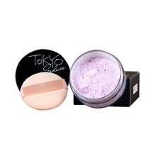 4 Colors Women Face Powder Smooth Loose Makeup Transparent Finishing Waterproof For Face Finish Setting With Puff ILML