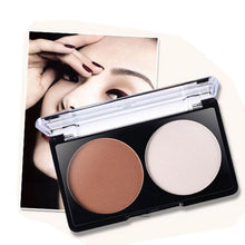 4 Patterns Face Shading Powder Contour Highlighter Bronzer Palette Set Trimming Makeup Face Contour Grooming Pressed Powder ILML