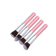 4 Pcs Synthetic Flat makeup brushes professional MAANGE Powder Foundation make up brushes Cosmetic Eyeshadow hair paint Brush ILML