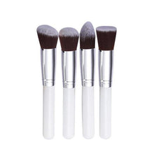 4 Pcs Synthetic Flat makeup brushes professional MAANGE Powder Foundation make up brushes Cosmetic Eyeshadow hair paint Brush ILML