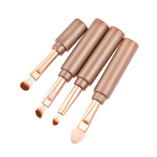 4 pcs Folding Makeup Brushes Professional Makeup Hair Brush tool Foundation Make Up Paint Brush Concealer Cleaning Brushes ILML