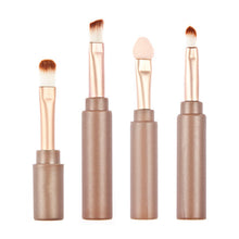 4 pcs Folding Makeup Brushes Professional Makeup Hair Brush tool Foundation Make Up Paint Brush Concealer Cleaning Brushes ILML