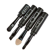 4 pcs Folding Makeup Brushes Professional Makeup Hair Brush tool Foundation Make Up Paint Brush Concealer Cleaning Brushes ILML