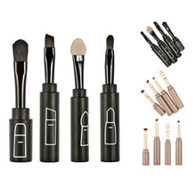 4 pcs Folding Makeup Brushes Professional Makeup Hair Brush tool Foundation Make Up Paint Brush Concealer Cleaning Brushes ILML