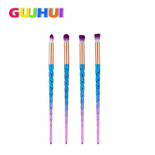 4PCS Powder Foundation makeup brushes GUJHUI Professional Blush Brush Eyeshadow pinceaux maquillage cosmetics Tools ILML