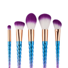 4pcs 5pcs 7pcs GUJHUI Rose gold makeup brushes professional Concealer hair brush Powder Foundation make up brushes Tools ILML