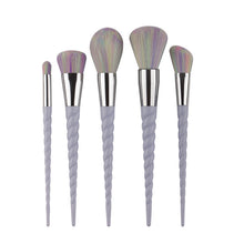 4pcs 5pcs 7pcs GUJHUI Rose gold makeup brushes professional Concealer hair brush Powder Foundation make up brushes Tools ILML