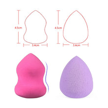 4pcsakeup Foundation Sponge Blender Blending Cosmetic Puff Powder Smooth Beauty Make Up Tool Esponja Maquillaje ILML