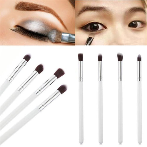 4pcs Professional Eye brushes eyeshadow Powder Foundation Blending Pencil brush eyebrows eyelashes Makeup brushes tool ILML