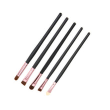 5 Pcs Makeup Brushes Lip eyebrows eyelashes eyes Kits cosmetics Tools Concealer Professional Powder Foundation Brush ILML