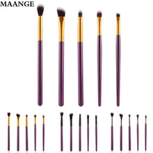 5 pcs Maange makeup brushes professional toothbrush Eyeshadow Powder Foundation ovale makeup brush maquiagem cosmetics ILML