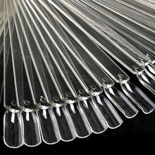 50 Pieces False Display Nail Art Fan Wheel Polish Practice Tip Sticks Design Decor Set  ILML