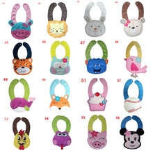 56 Patterns Kids Baby Bibs Animals Waterproof Cotton Saliva Towel Infant Lunch Bib ILML