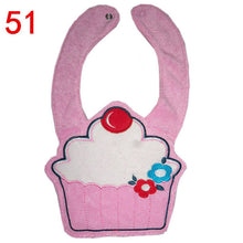 56 Patterns Kids Baby Bibs Animals Waterproof Cotton Saliva Towel Infant Lunch Bib ILML