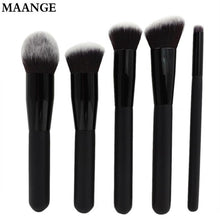 5PCS Maange Professional makeup brushes Powder Foundation Eyeshadow pinceaux de maquillage ovale makeup brush cosmetic Tool ILML