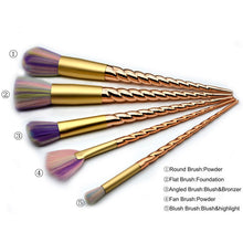 5PCS Make Up Foundation Eyebrow Eyeliner Blush Cosmetic Concealer Brushes professional maquillage makeup brushes  ILML
