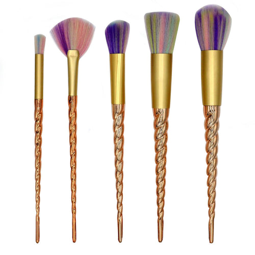 5PCS Make Up Foundation Eyebrow Eyeliner Blush Cosmetic Concealer Brushes professional maquillage makeup brushes  ILML