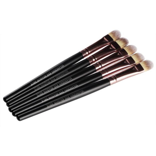 5PCS Professional makeup brushes Cosmetic Wood Eyeshadow hair Brush Powder Foundation blending makeup brush maquillage Tool ILML