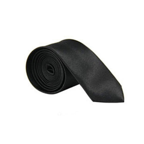 5cm Classic Skinny Slim Ties Solid Color Plain Silk for Men Jacquard Woven Necktie Tie 20 Colors  ILML
