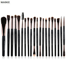 5pcs 20pcs Professional makeup brushes MAANGE Lip Eyeshadow Contour brush Foundation rose gold make up brushes cosmetics ILML