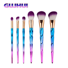 5pcs 6pcs GUJHUI Professional makeup brushes Foundation Eyebrow Eyeliner Blush brush Concealer make up brushes cosmetics ILML