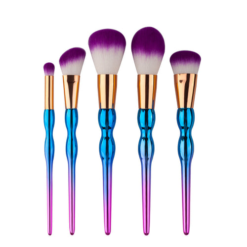 5pcs 7pcs 10PCS Multicolor GUJHUI makeup brushes Cosmetic Eyebrow Eyeliner brush Foundation make up brushes makeup brush ILML