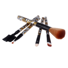 5pcs Professional Foundation Makeup Brushes Eyeshadow Makeup Hair Brush tool Make Up Paint Brush Concealer Cleaning Brushes ILML