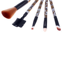 5pcs Professional Foundation Makeup Brushes Eyeshadow Makeup Hair Brush tool Make Up Paint Brush Concealer Cleaning Brushes ILML