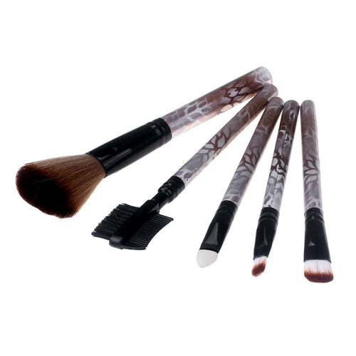 5pcs Professional Makeup Brushes Eyeshadow Makeup Hair Brush tool Foundation Make Up Paint Brush Concealer Cleaning Brushes ILML