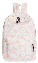 6 Colors Women Double-Shoulder Sweet Printing Canvas Zipper Daily Backpack Schoolbag  ILML