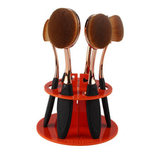 6 Hole Oval Makeup Brush Holder Drying Rack Organizer Cosmetics holder MAANGE Eyeshadow Foundation makeup brushes Shelf Tool ILML