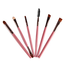 6 PCS Makeup Brushes Pro Powder Blush Foundation Eyeshadow Eyeliner Lip Cosmetic Brush Kit Beauty Cleaning makeup Tools ILML