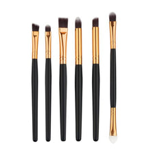 6 Pcs Professional Makeup Brushes Make Up Wood Tools Cosmetics Powder Foundation Face Eyeshadows Brush pincel maquiagem ILML