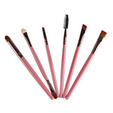 6 pcs Eye Makeup Brushes Eyeshadow Blending Brush Powder Foundation Eyebrow Lip Eyeliner Brushes professional Cosmetic Tool ILML