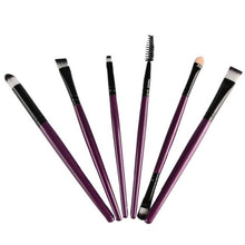 6 pcs Eye Makeup Brushes Eyeshadow Blending Brush Powder Foundation Eyebrow Lip Eyeliner Brushes professional Cosmetic Tool ILML