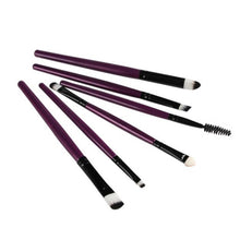 6 pcs Eye Makeup Brushes Eyeshadow Blending Brush Powder Foundation Eyebrow Lip Eyeliner Brushes professional Cosmetic Tool ILML