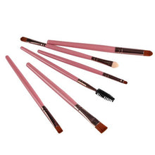 6 pcs Eye Makeup Brushes Eyeshadow Blending Brush Powder Foundation Eyebrow Lip Eyeliner Brushes professional Cosmetic Tool ILML