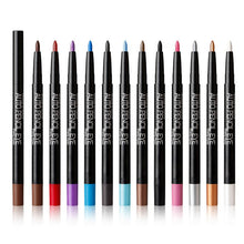 12 Colors Eyeshadow Eyeliner Pen Highlights Natural Long Lasting Waterproof Eye Shadow Pencil For Ladies Cosmetic Makeup Set ILML