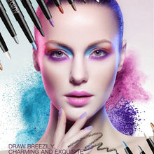 12 Colors Eyeshadow Eyeliner Pen Highlights Natural Long Lasting Waterproof Eye Shadow Pencil For Ladies Cosmetic Makeup Set ILML