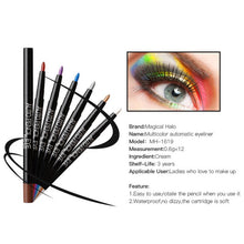 12 Colors Eyeshadow Eyeliner Pen Highlights Natural Long Lasting Waterproof Eye Shadow Pencil For Ladies Cosmetic Makeup Set ILML