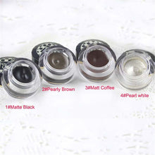Pearl Color Cosmetic Maquiagem Delineador Luxury Water Proof Thick Eyeliner Gel Matte S1 ILML