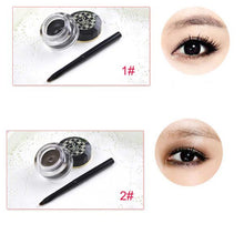 Pearl Color Cosmetic Maquiagem Delineador Luxury Water Proof Thick Eyeliner Gel Matte S1 ILML